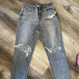 AE mom jeans